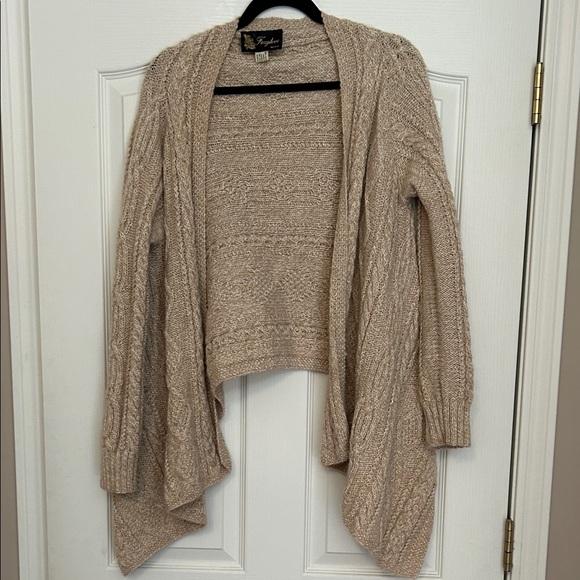 100% Alpaca Foxglove Cardigan - Cream